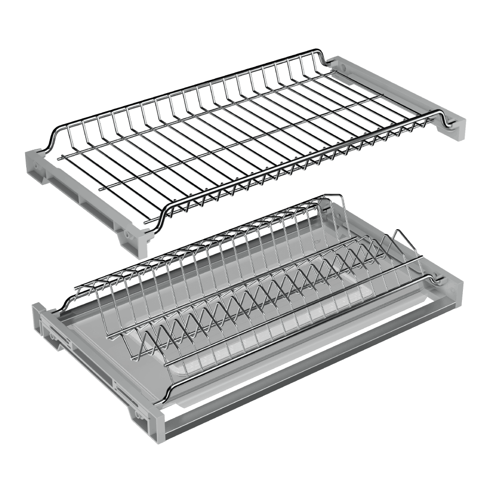 Сушка хром 800 Glory-line, AQ 16 мм (1 жесткий поддон)