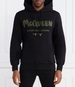 Худи Alexander McQueen - черный(688715 QTAAB)