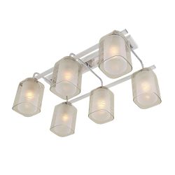 Citilux Румба CL159160 Люстра потолочная Белая Хром