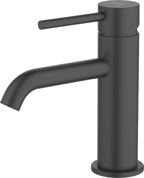 Смеситель для умывальника Aquatek Европа 89 черный матовый