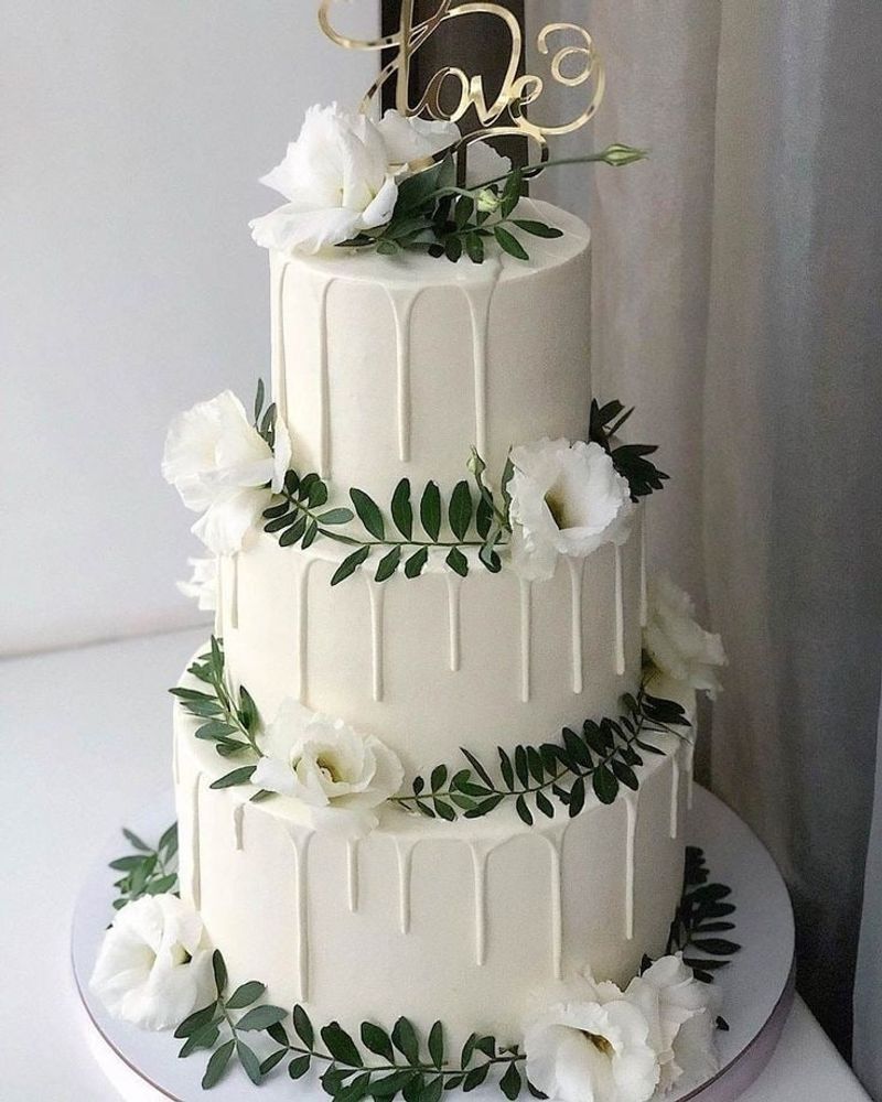 Торт свадебный №421