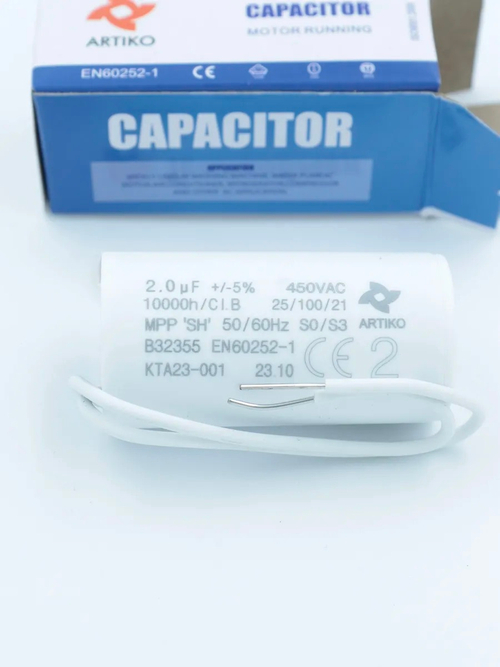 Конденсатор 2 mF (мкФ) для циркуляционного насоса Wilo