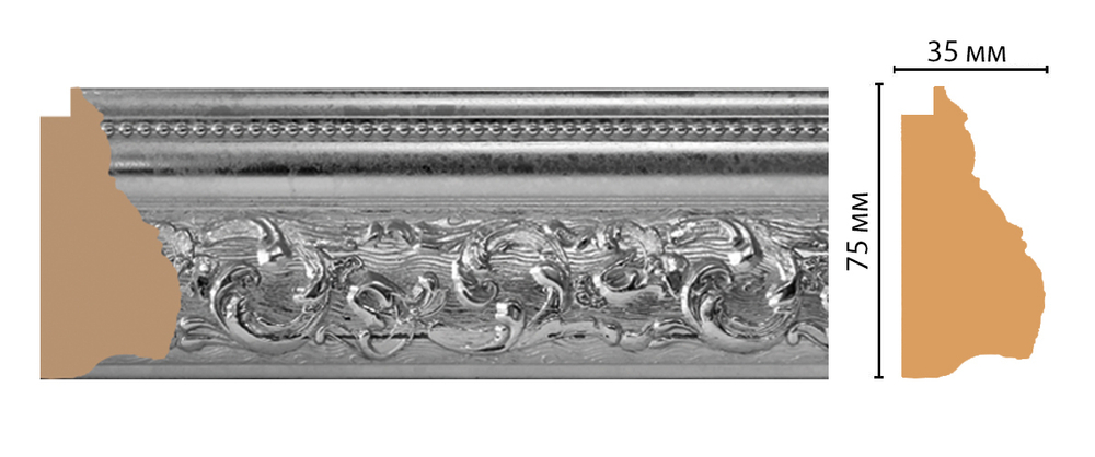 Багет DECOMASTER 919-1605 (75*35*2900мм)