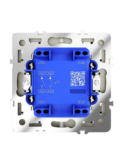 Выключатель 2-кл. СП S70 10А механизм шелк Voltum VLS020104