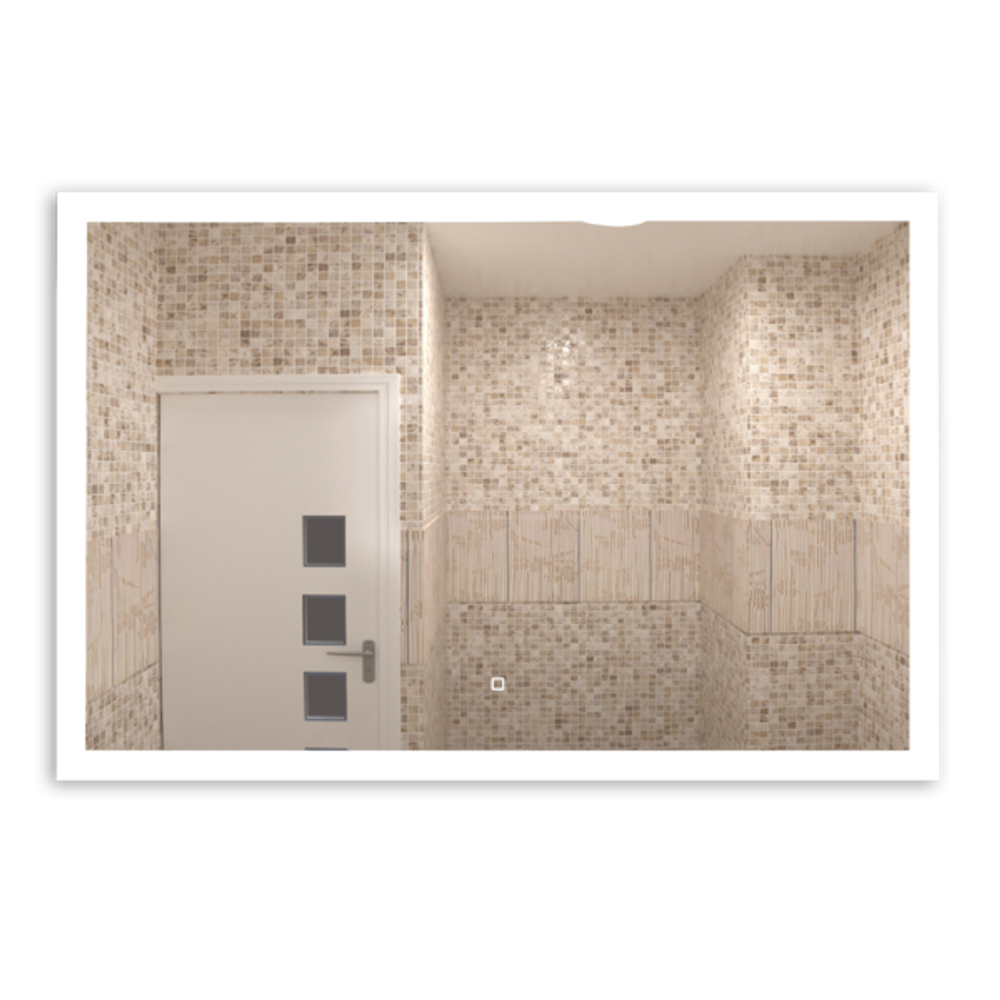 Зеркало MIXLINE "Ливия" 1200*800 сенсорный выключатель, светодиодная подстветка