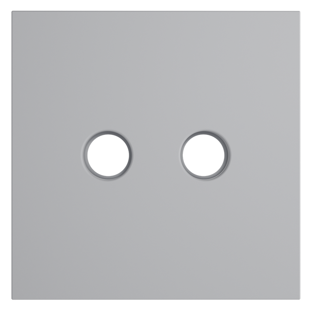 Накладка для розетки телевизионной оконечной TV+SAT, S70 (серый)