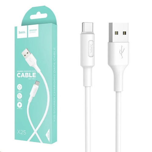 Дата-кабель универ. USB Type-C 1 м белый (HOCO.)