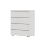 Хелен КМ 02 Комод 4 ящика Белый/Белый