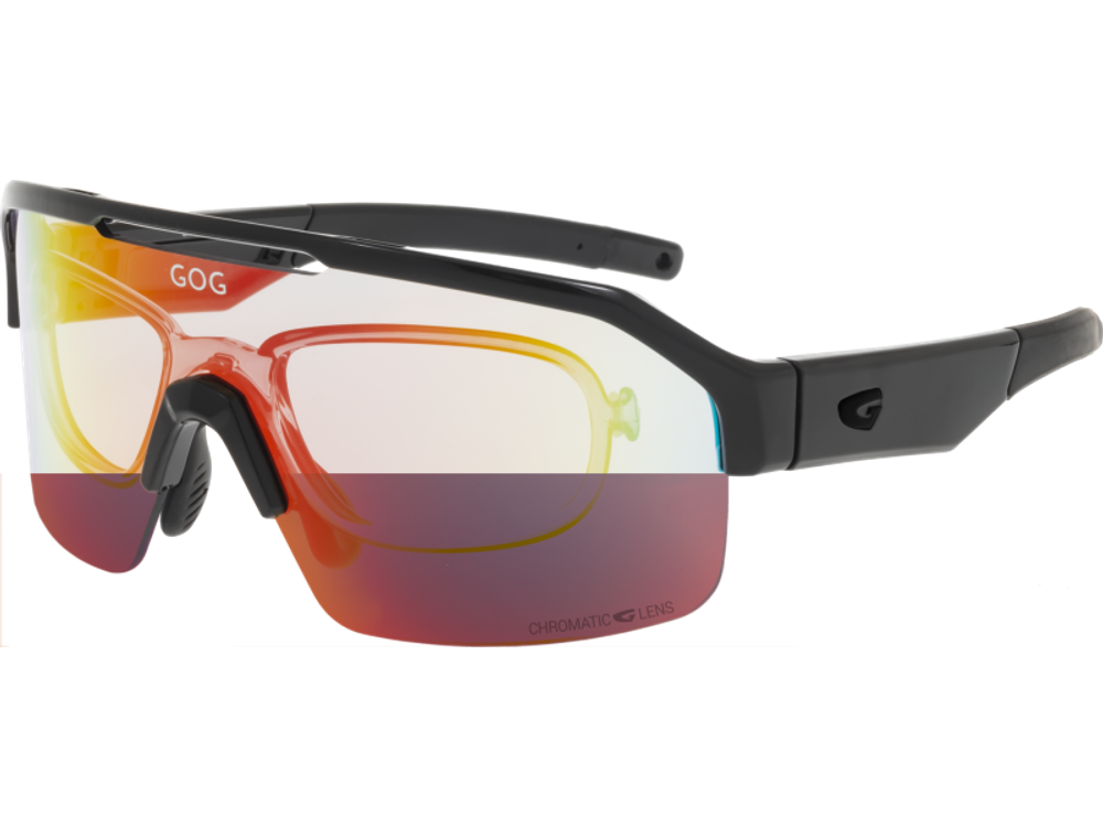Спортивные очки GOG Thor C / Black / Photochromic Red Lens