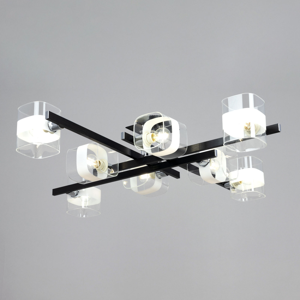 Citilux Вирта CL139282 Люстра потолочная Чёрная