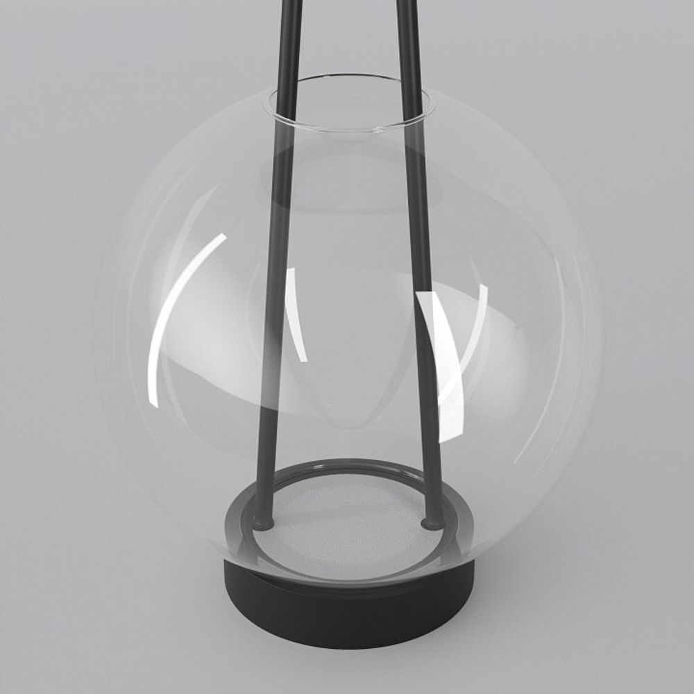 Настольная лампа декоративная Eurosvet Frasco 80507/1 черный