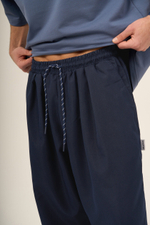 Брюки KUL'TURA "NYLON CHINO ZIP" Синий