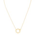 Колье Coeur de Lion Crystal-Gold 2056/10-1816