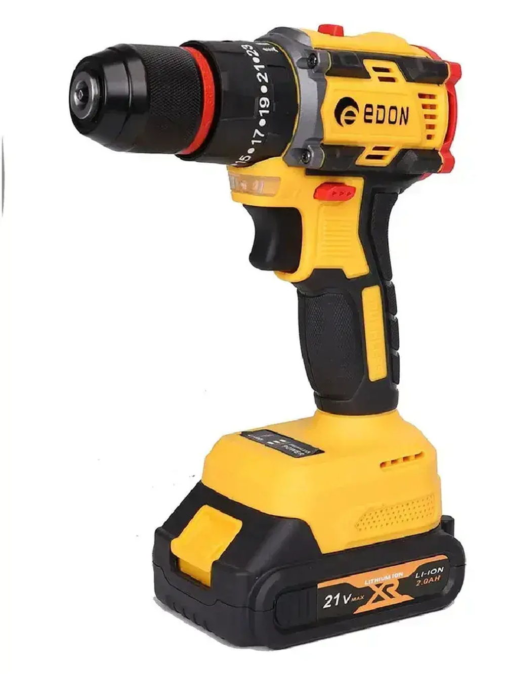 Дрель шуруповерт аккумуляторная ударная