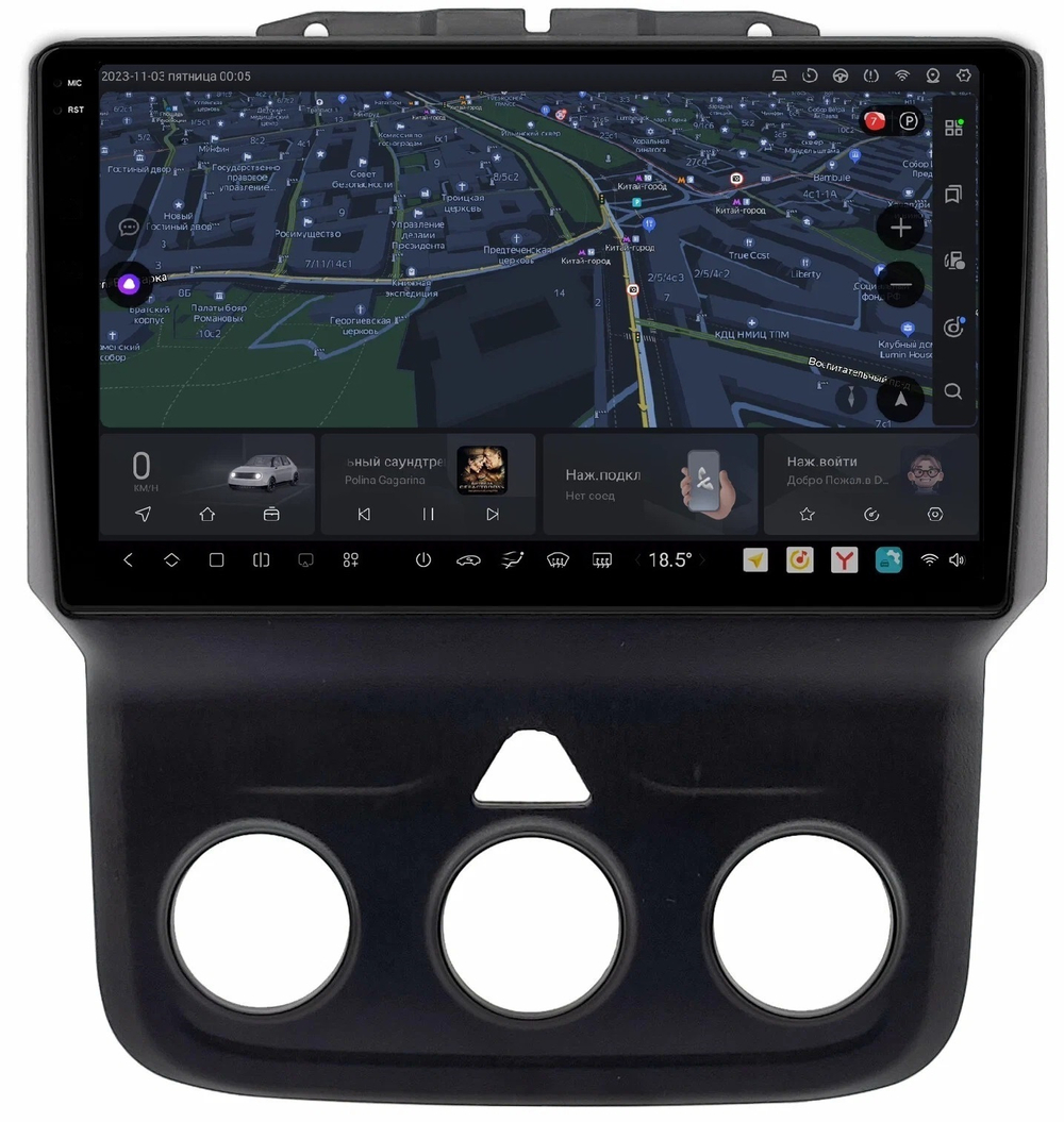 Магнитола для Dodge Ram 1500 2013-2018 - Carmedia SF-9159 QLed+2K, Android 13, UIS7870 (DUDU7), CarPlay, SIM-слот