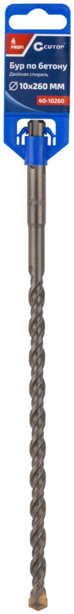 40-10260 Бур по бетону SDS-Plus 10х260мм CUTOP Profi