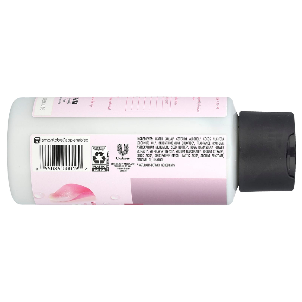 Love Beauty and Planet, Веганский кондиционер, для окрашенных волос, масло мурумуру и роза, 400 мл (13,5 жидк. Унции)