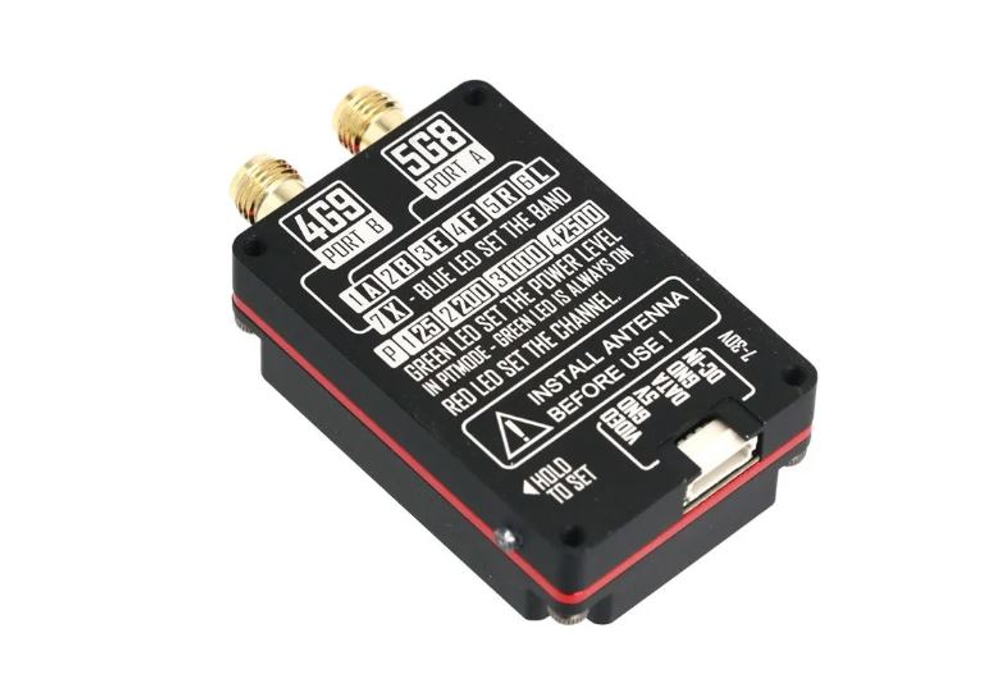 Видео передатчик Rush 4.9 G/5.8 G 2.5 W