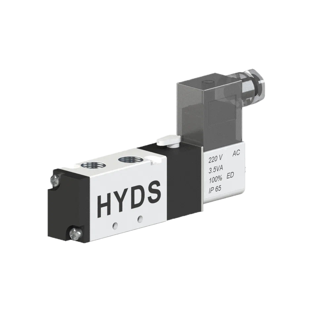 4V210-08 AC220V Пневмораспределитель 5/2, G1/4, AC 220В