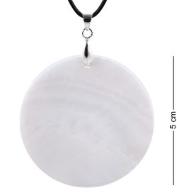 ШК-55/140-D Кулон из перламутра «Котики»