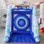 Надувной дартс «Снежное шоу» на подкачке, диаметр 3 м, размер 3×3×2,5 м