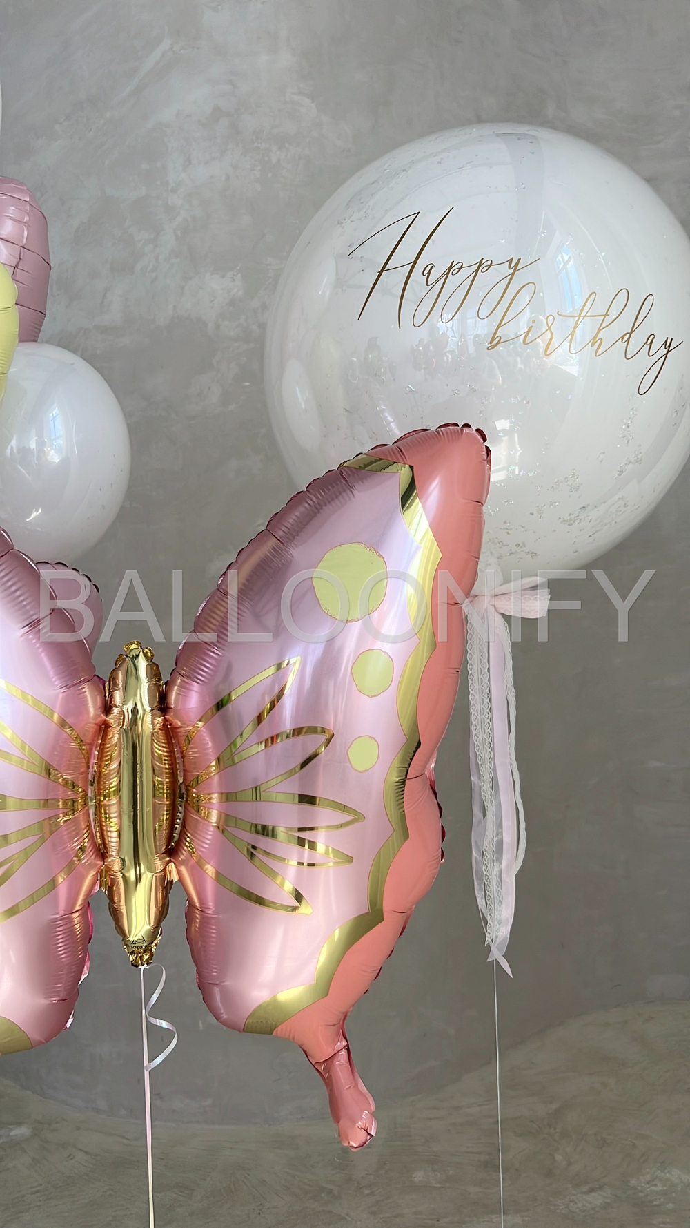 Набор шаров "Танец бабочки" Дизайн № 1