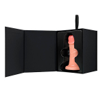 Телесный фаллоимитатор 14см на присоске ToyFa RealStick Caliber 983002