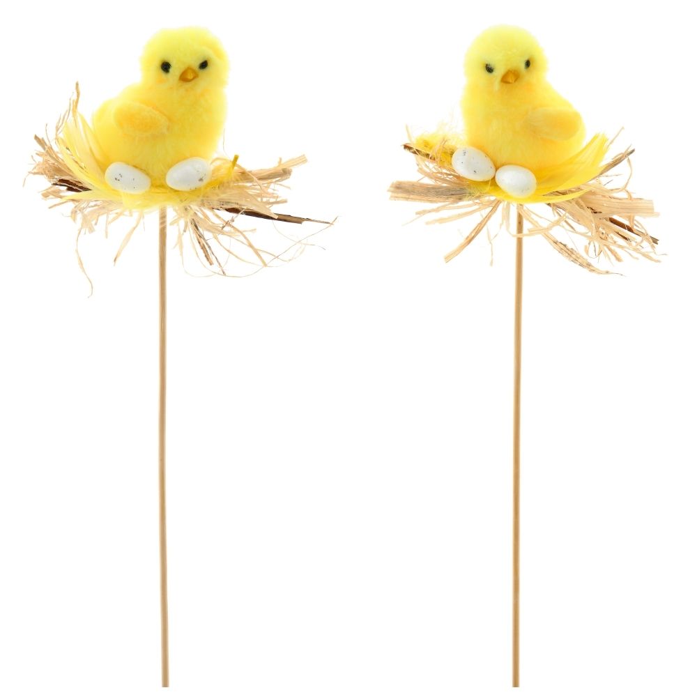 GAEM Изделие декоративное (вставка) "Цыпленок" (9*6*7,5), L10 W5 H30 см, 2в.