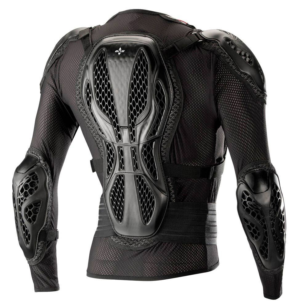 ALPINESTARS Мотозащита тела моточерепаха BIONIC ACTION JACKET че6рно-красная