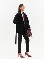 Утепленное кимоно (черный)