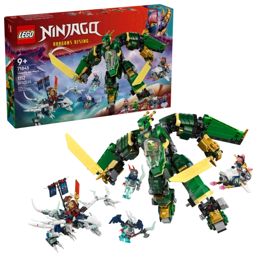 Конструктор LEGO Ninjago 71845 Реактивный мех Ллойда