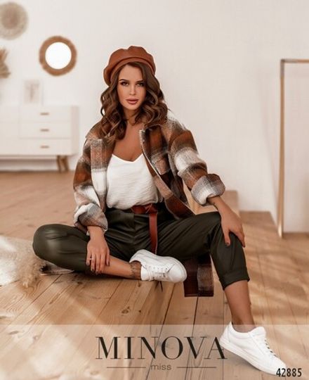 Брюки 2035-хаки Minova Фото 2