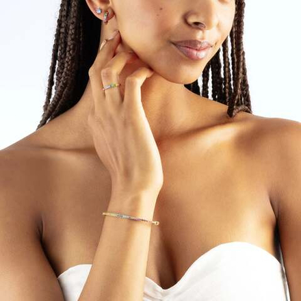 Браслет Coeur de Lion Multicolour Rainbow-Gold 19 0146/32-1535 19