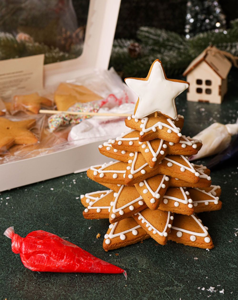 Имбирные пряники "Человечки" - 4 шт.