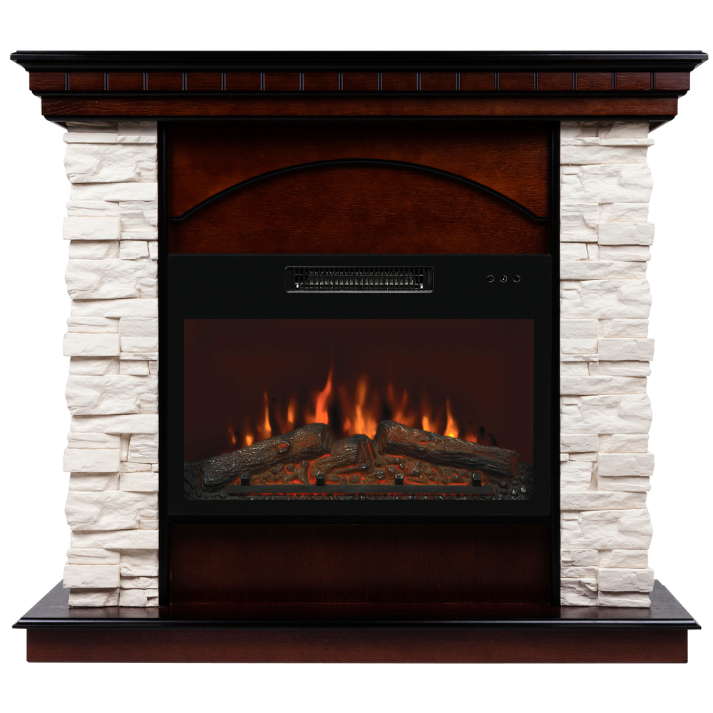 Каминокомплект Real Flame Elford AO с очагом Kendal 24