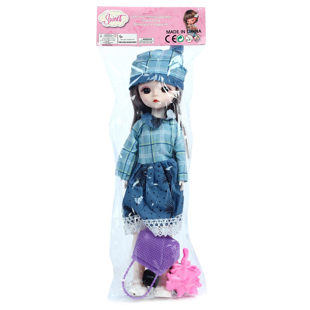 Кукла тип Модель с акессуарами, пакет C877