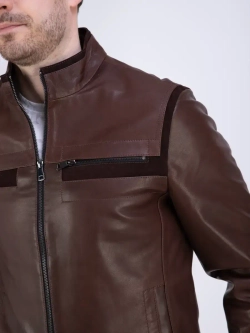 Куртка мужская  из натуральной кожи