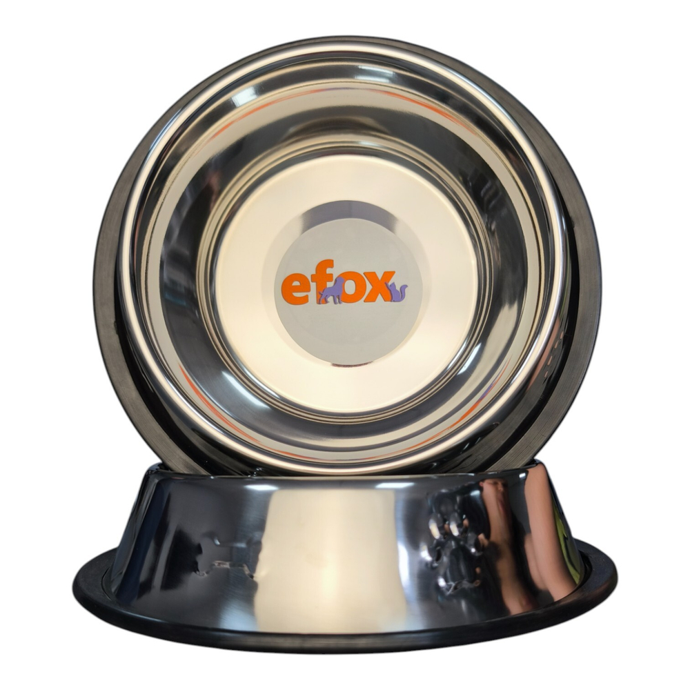 Миска "efox" для питомцев из нержавеющей стали, форма конус