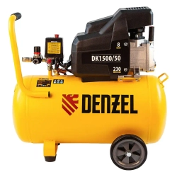 DENZEL X-PRO DK1500/50 компрессор воздушный 1.5 квт, 230 л/мин, 50 л 58064