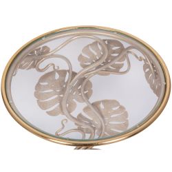 Столик приставной Monstera Deliciosa (Монстера) Айвори