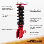 MaXpeedingrods Coilovers Lowering Kit подходит для автомобиля Subaru WRX STI 2008-14 Adj. Height