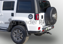 Фаркоп Лидер-плюс для BAIC BJ40 (I рестайлинг) 2019-2024 без снятия и выреза бампера. Тип шара: E. Нагрузки: 1000/100 кг, (без электрики в комплекте) - B301-E