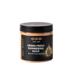 NEW Гелевый скраб для тела  Green Fresh мерцающее золото SPA№1   500 мл