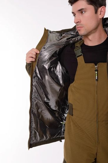 Костюм "ГОРНЫЙ -45" кур+п/к (Брезент, хаки)