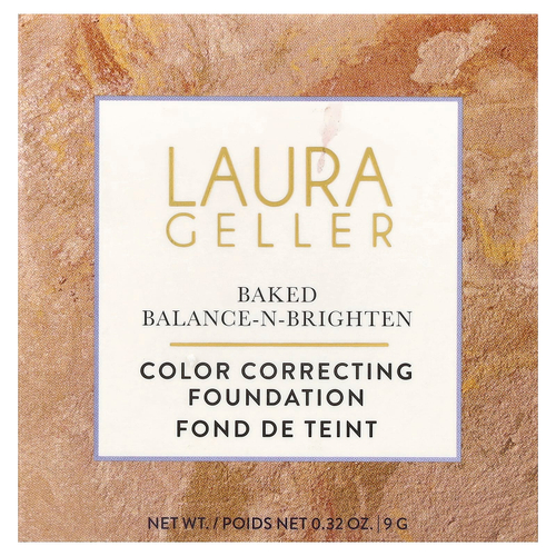 Laura Geller, тональный крем для коррекции цвета Baked Balance-N-Brighten, 0006022B Fair, 9 г (0,32 унции)