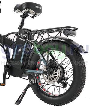 Электровелосипед Minako F10 Pro (48V/20Ah) - Серый обод фото №9