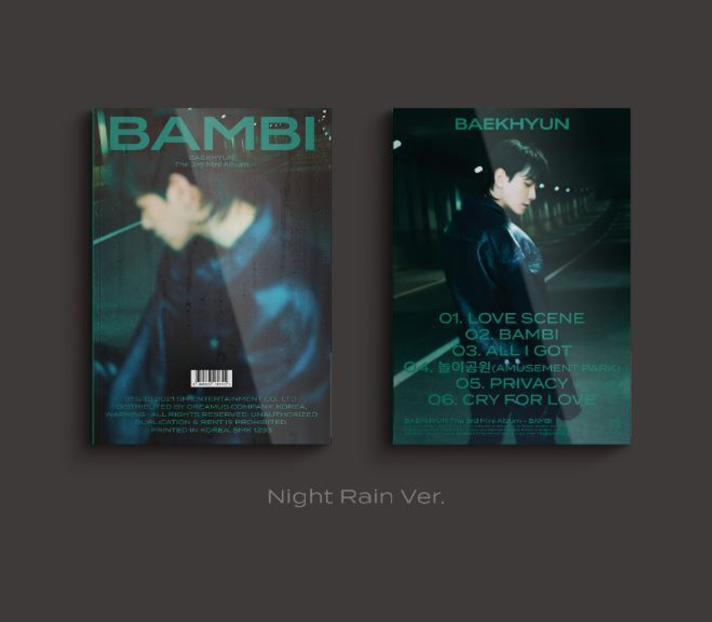 Альбом BAEKHYUN - 'Bambi' 3rd mini album (Photobook ver.)