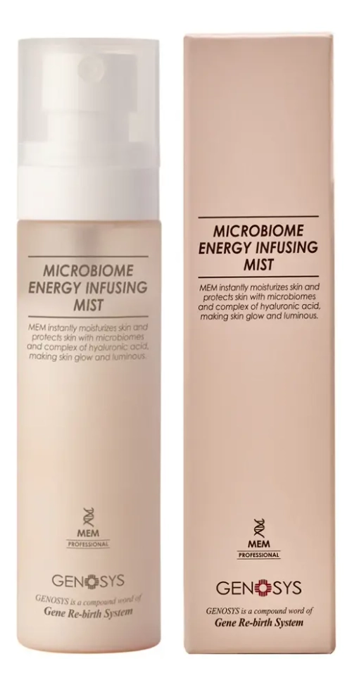 Genosys Увлажняющий мист для восстановления микробиома кожи лица Microbiome Energy Infusing Mist, 80мл