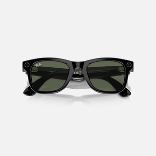 Ray-Ban Meta Wayfarer Smart Glasses - Прозрачные / темно-зеленые Линзы (Size S)