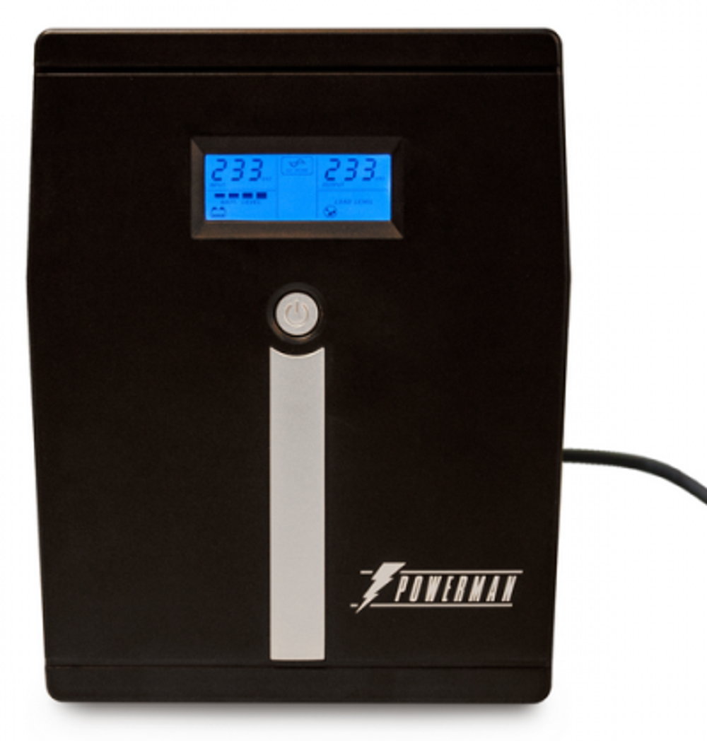 Источник бесперебойного питания Powerman Smart Sine 1500